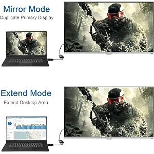1080p hdmi to vga gold-plated hdmi to vga adapter male to female for computer desktop laptop pc monitor projector hdtv chromebook raspberry pi roku xbox and more - black