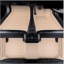 10D Car Foot Mat for Kia Carens Clavis 2025 | Beige