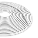 10FT Backer Rod 1/4 Inch Diameter Rubber Caulk Concrete Expansion Joint Filler White Saver Weather Strip Seal for Gaps and Joints Concrete Filling (1/4 Inch x 10FT)