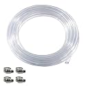 10Ft Food Grade PVC Beer Line Tubing, I.D 3/16'' Kegerator Line Beer Hose