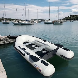 10FT Inflatable Boat2-3Person Portable raft2 Aluminum seat