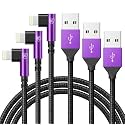10ft iPhone Charger Cable, 90 Degree Charging Cable, [Apple MFi Certified]