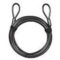 10ft x 1/2" Heavy Duty Cut-Resistant Security Lock Cable