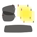 Car Accessories-Mirror Stickers For Car | Anti-Fog Film | Rearview Film Mirror | Car Mirror Rain Guard | Car Mirror Film | Maruti Nexa Fronx,Ignis,Taisor,Swift,Dezire,Wagon r,Ciaz,Celerio,Baleno