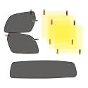 10H2 Car Thick Anti-Rain Guard| Rear-View Film Mirror| Car Accessories Mirror Sticker| Waterproof Anti-Fog Car Sticker| Protective Film Sticker| For Car Hyundai venue, Creta, Nios i10,i20,Aura,Pack-7