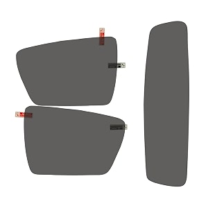waterproof car mirror sticker  rearview film mirror-car film accessories  anti fog amp rainproof stickers for car  durable car mirror rain protection  pack- 7 universal