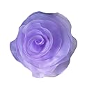 10inch Extra Large Flower Brooch Pin for Women Fashion Dainty Organza Satin Fabric Big Camellia Brooches Lapel Pins Wedding Dance Party Dress Accessories Exaggerated Jewelry Gift