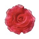 10inch Extra Large Flower Brooch Pin for Women Fashion Dainty Organza Satin Fabric Big Camellia Brooches Lapel Pins Wedding Dance Party Dress Accessories Exaggerated Jewelry Gift