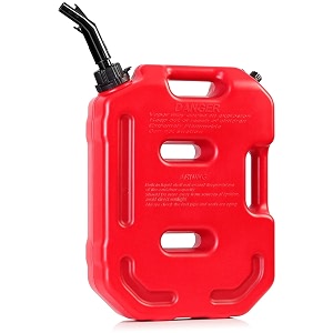 10l slim fuel tank can - petrol amp diesel container for off-road atv motorcycle tractors long drives  universal car amp bike fuel storage