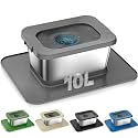 10L No Spill Dog Water Bowl Stainless Steel for Messy Drinkers