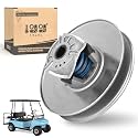 10L0L Golf Cart Secondary Driven Clutch for Club Car DS & Precedent,1997-UP Club Cart 4-Cycle Gas Model OEM# 101834001 5701 - High Torque,Silver