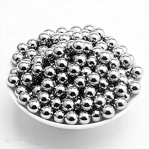 10mm bearing ball - 200 pieces stainless steel silver balls for bearing replacement rust-resistant precision balls for cycle amp mechanical bearings - not magnets