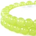 Natural Grape Chalcedony Round Beads 10mm 35Pcs for DIY Jewelry Making