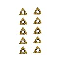10Pcs 11ER A60 Lathe Threading Carbide Inserts