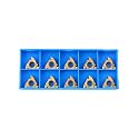 10Pcs 16IR AG60 Lathe Threading Carbide Inserts