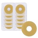 10Pcs 2mm Ostomy Barrier Rings, Moldable Ostomy Rings, Hydrocolloid Skin Extender Rings for Colostomy Bags,Sting-Free Ostomy Supplies