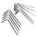 10pcs 5/64 Allen Wrench Sets,5/64" Hex Key Wrench Set,Allen Key Door Key L Shaped Hex Wrench Set with Long Arm.
