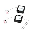 10pcs 6.5 Ft Retractable Remote Control Safety Lock Tether, Remote Control Leash with Adjustable Lock Strap for TV Remotes, Game Controllers, and Tablets - Perfect for Showrooms (Pack of 10)