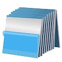 10PCS 6061 Aluminum Sheet Metal 5/32" x 4" x 4", Aluminum Plates Covered with Protective Film, Heat Treatable Aluminum Flat Bar for DIY Craft, Industry