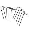 10pcs 0.028 Allen Wrench sets,0.028 inch Allen Wrench,0.028 Hex Key,0.028 Hex Wrench allen key Door Key L Shaped hex wrench set with Long Arm.