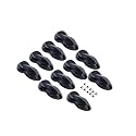10PCS ABS Car Display Speed Shapes for Paint Wrap Sample Exhibition Black