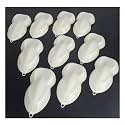 10PCS ABS Car Display Speed Shapes for Paint Wrap Sample Exhibition White