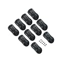 10PCS ABS Plastic Speed Shapes for Car Painting Wrapping Display Black