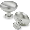 10pcs Brushed Nickel Cabinet Knobs Pull Solid Zinc Kitchen Drawer Handles