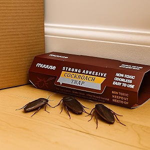 10pcs cockroach traps for kitchen room office strong adhesive pesticide free safe and easy cockroach trap