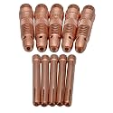 TIG Collet Body 10N32 (3/32") &amp; Collet 10N24 Fit TIG Welding Torch 17 18 26