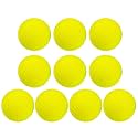 10Pcs Foams Golf Ball PU Practice Realistic Feel Long Lasting Limited Flight Practice for Backyard Pu Foams Golf Soft Golfs