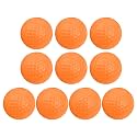 10Pcs Foams Golf Ball PU Practice Realistic Feel Long Lasting Limited Flight Practice for Backyard Pu Foams Golf Soft Golfs
