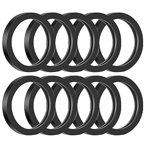 10pcs gas can spout gaskets rubber ring replacement gas gaskets fuel washer seals spout gasket sealing rings for most gas can spout