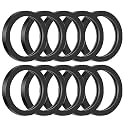10Pcs Gas Can Spout Gaskets Rubber Ring Replacement Gas Gaskets Fuel Washer Seals Spout Gasket Sealing Rings for Most Gas Can Spout