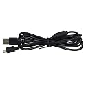 for 10pcs a lot 1.8M Mini USB Charging Cable with Magnet Ring for PS3 Controller