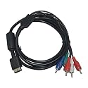 for 10PCS a lot 1.8m Multi Component AV Cable Audio Video HD TV Cable for 2 for PS2 for PS3 Controller