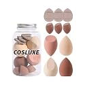 10Pcs Makeup Sponges Set With Storage Case, Including 4 Blenders, 3 Mini Beauty Blenders, 3 Mini Finger Cushions For Liquid, Cream & Powder, Multicolor Makeup Sponge Set for All types Of Skin