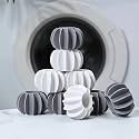 10Pcs Soft Laundry Silicone Ball Reusable Washing Machine Special Reduces Clothing Wrinkles decontamination Anti-Winding Knotting No Damage to Clothing wash Guard Ball Steamer Dryer Balls.
