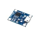 10PCS Type-C Micro 5V 1A 18650 TP4056 Lithium Battery Charger Module Charging Board with Protection Dual Function(TP4056 Micro)