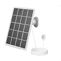 10W 5V Monocrystalline Solar Panel for Arlo Pro 5S/4/3, For Ultra 2, Weatherproof IP65 Outdoor Security Camera Charger with 9.8ft Cable, Adjustable Mount(white)