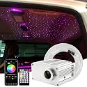 ATOKEE Twinkle Starlight Headliner Kit 200pcs 0.03in 6.5ft for Car Use