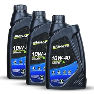 signate 10w40 street race fully synthetic bike engine oil 1l high performance engine oil for motor cycle maximum gear protection amp efficient performance bike oil pack of 3