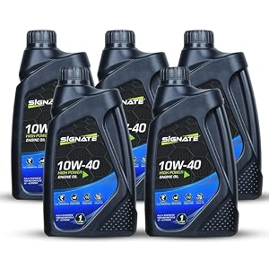 signate 10w40 fully synthetic api sn20 bs6 ready car engine oil for ultra smooth drive 5l