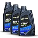 Signate 10W40 Street Race Fully Synthetic Bike Engine Oil 1L, High Performance Engine Oil for Motor Cycle, Maximum Gear Protection &amp; Efficient Performance Bike Oil (Pack of 3)