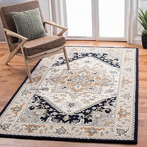 10x13 Ft Luxury Wool Rug - Handcrafted