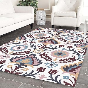 10x14 Ft Wool Area Carpet - Designer