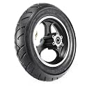 10x2.50 Inflatable Front Wheel Pneumatic Tire aluminium Wheel Hub Compatible with 10inch Electric Scooter Tire