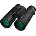 10x42 Binoculars for Adults - Professional HD Roof BAK4 Prism Lens Binoculars for Bird Watching, Hunting, Travel, Sports, Cruise, with Carrying Bag (1.1Lbs)