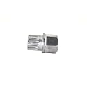 TMAX 11/15Pt Anti-Theft Wheel Lock Lug Nut Removal Socket Key 3054 for BMW