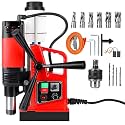 1400W Magnetic Drill Press, 2 Inch Boring Diameter, 810 RPM Variable Speed | Portable Mag Drill with 11Pcs Bits, Force for Metal, Industrial &amp; Home Improvement